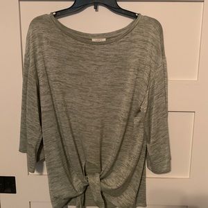 Loft Green Top